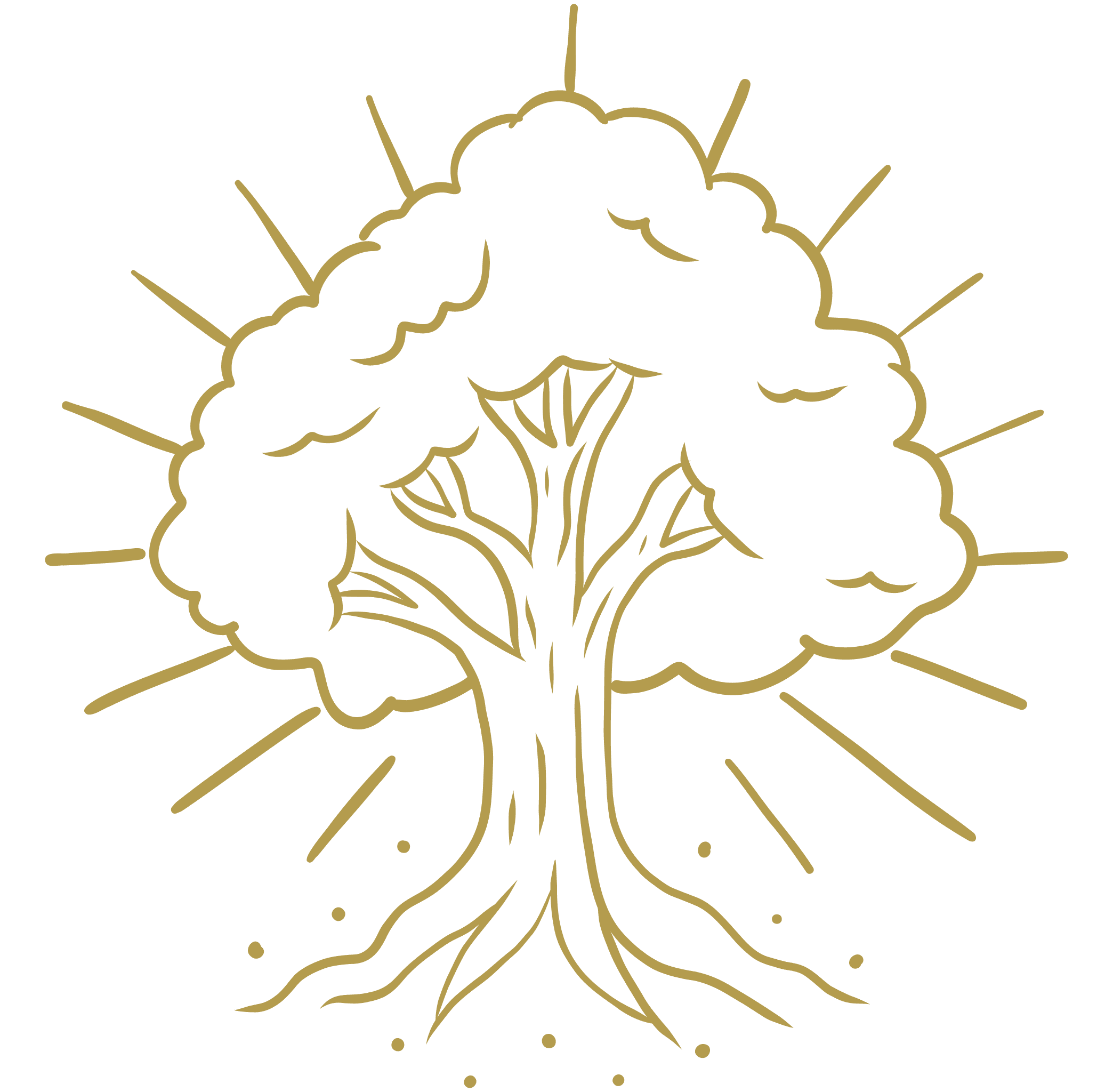 Golden Hour Marketing tree emblem